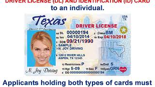 Texas Driver License Office  DL or ID Card [upl. by Gile]