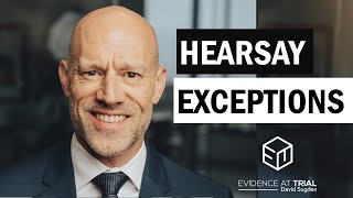 How to Spot Hearsay Exceptions  Fast [upl. by Cynth]