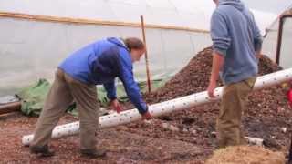 Easy Breezy Windrow Compost Aeration EcoCity Farms [upl. by Garlaand]