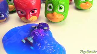 Opening PJ Masks Surprises Catboy Gekko Owlette [upl. by Eniawtna]