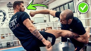 How to Beat a UFC Fighter • KRAV MAGA TRAINING [upl. by Alphard]