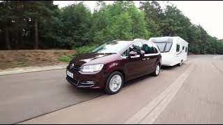 The Practical Caravan VW Sharan review [upl. by Azzil905]