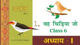 Class 6 Hindi Chapter 1  वह चिड़िया जो  NCERT Guruji [upl. by Irelav]