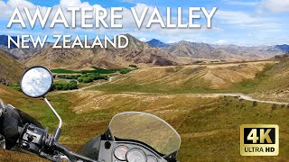 KLR650  Awatere Valley Road NZ  Adventure Motorcycle Riding 2021  GoPro Hero 9  4K Ultra HD [upl. by Burny]