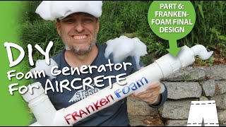 How To Make A Simple Aircrete Foam Generator  FrankenFoam [upl. by Morel31]