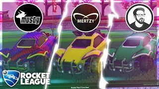 I Recreated The Biggest Rocket League YouTubers Car Designs Ft Musty Mertzy amp SunlessKhan [upl. by Acissehc]