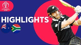 Final Over Drama  New Zealand vs South Africa  ICC Cricket World Cup 2019  Match Highlights [upl. by Philbo]