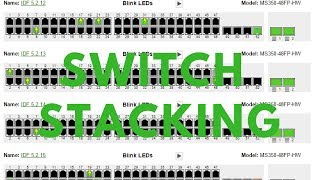 Switch Stacking  Switching Basics [upl. by Aleac]