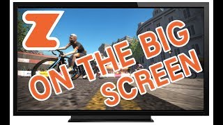 Your Guide to Connecting Zwift to The Big Screen [upl. by Azilanna]