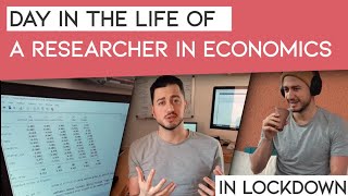 A day in the life of a researcher in economics [upl. by Kendyl]