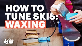 How to Wax Your Skis  Everything You Need to Know  REI [upl. by Browning]