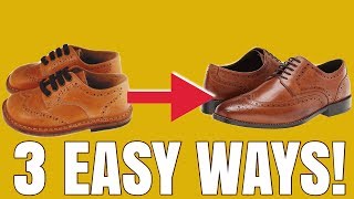 How To Stretch Leather Shoes  3 Effective Ways [upl. by Forcier431]