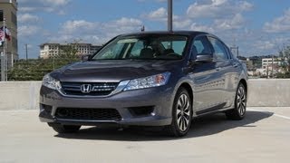 2014 Honda Accord Hybrid Review and Road Test [upl. by Matthiew865]