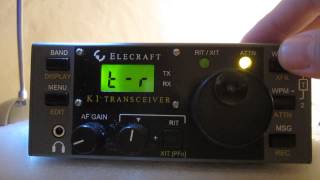 Elecraft K1 I [upl. by Ssitnerp]