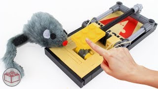 How To Build Homemade LEGO Mousetrap That WORKS [upl. by Davida]