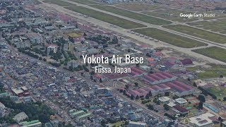 Yokota Air Base Google Earth Studio tour [upl. by Elwina]