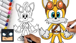 How To Draw Tails  Sonic Boom [upl. by Annemarie]