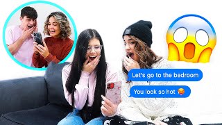 SENDING DIRTY TEXTS TO FRIENDS ON ACCIDENT PRANK [upl. by Neehsuan]