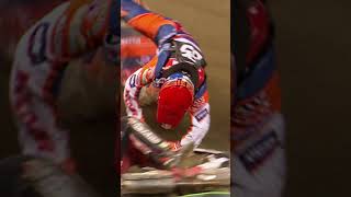 quotBIG CRASHquot  OnBoard Camera Captures Crash  FIM Speedway Grand Prix [upl. by Kella277]