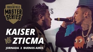 KAISER vs ZTICMA 🔥 MINUTOS A SANGRE 🔥 FMS INTERNACIONAL [upl. by Colburn]