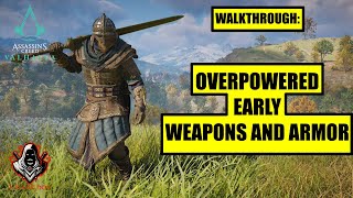 Assassins Creed Valhalla OVERPOWERED EARLY WalkthroughGameplay [upl. by Llevra]