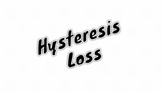 Hysteresis loss explained easily [upl. by Aceissej427]