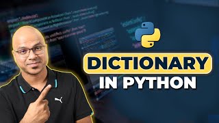 Dictionary in Python [upl. by Latrina]