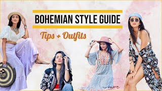 How to Dress BOHEMIAN Style  BOHO Style Guide  Himani Aggarwal [upl. by Eirallam]