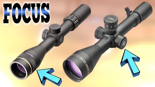 Scope parallax and focus Explained [upl. by Ayocal938]