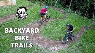 Backyard MTB Trails  Building amp Riding [upl. by Samaria998]