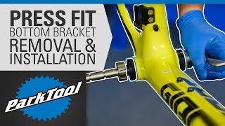 How to Remove and Install Bottom Brackets  Press Fit [upl. by Bev961]