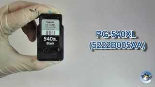 How to Refill Canon PG 540XL 5222B005AA Black Ink Cartridge [upl. by Kitty]