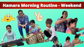 Hamara Morning Routine  Weekend  RS 1313 VLOGS  Ramneek Singh 1313 [upl. by Zingg]