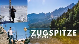 Zugspitze 2962m via Gatterl  Der einfachste Weg auf die Zugspitze [upl. by Enar]