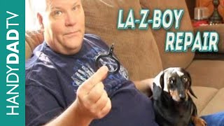 La Z Boy Couch Recliner Repair FREE [upl. by Arza318]