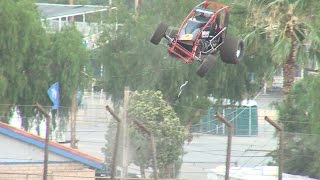 Austin Williams Flips Out of the Racetrack  June 11 2016 [upl. by Iralam771]