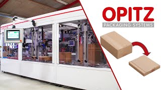 FaltkistenVolumenReduzierer Vario 558  OPITZ Packaging Systems [upl. by Alah743]