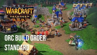 Warcraft 3 Build Orders  Orc Standard [upl. by Doran]