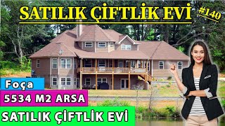 İzmir Foça Lüks Satılık Çiftlik Evi [upl. by Milks691]