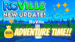 How To 🔎 Find Treasure In RoVilles Map Update 💎  Treasure Hunt  Best Of RoVille  Adventure Time [upl. by Annair]