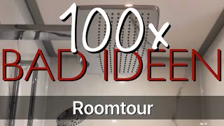 100 BAD IDEEN Badezimmer Roomtour [upl. by Airdua]