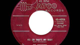 1956 Sensations  Yes Sir That’s My Baby [upl. by Enninaej10]