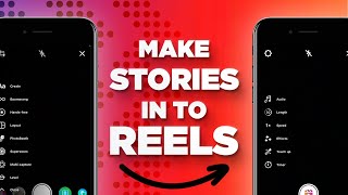 Easy way to make Instagram Reels using Instagram Stories  Tutorial amp Tips [upl. by Noizneb]