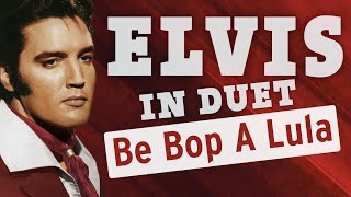 Elvis Presley in duet • Be Bop A Lula • 1956 HD [upl. by Windy]