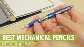 The Best Mechanical Pencils Part 2 Unique Features [upl. by Mickey]