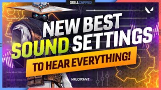 NEW BEST SOUND SETTINGS TO HEAR EVERYTHING  Valorant Settings Guide Audio HRTF amp More [upl. by Uttasta256]