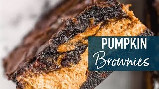 The Perfect Pumpkin Brownies [upl. by Adorl413]