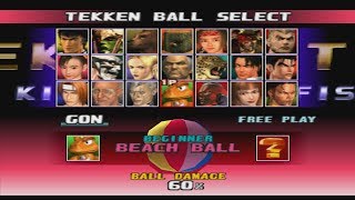 Tekken 3  Force  Ball Mode PSX [upl. by Yllor]