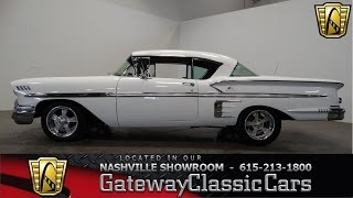 1958 Chevrolet Impalla 260 Gateway Classic CarsNashville [upl. by Paddy]