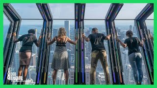 360 CHICAGO Observation Deck [upl. by Alyahc]